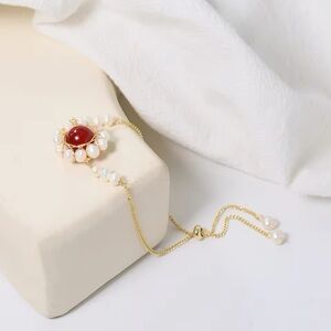 Flower Pearl Bracelet